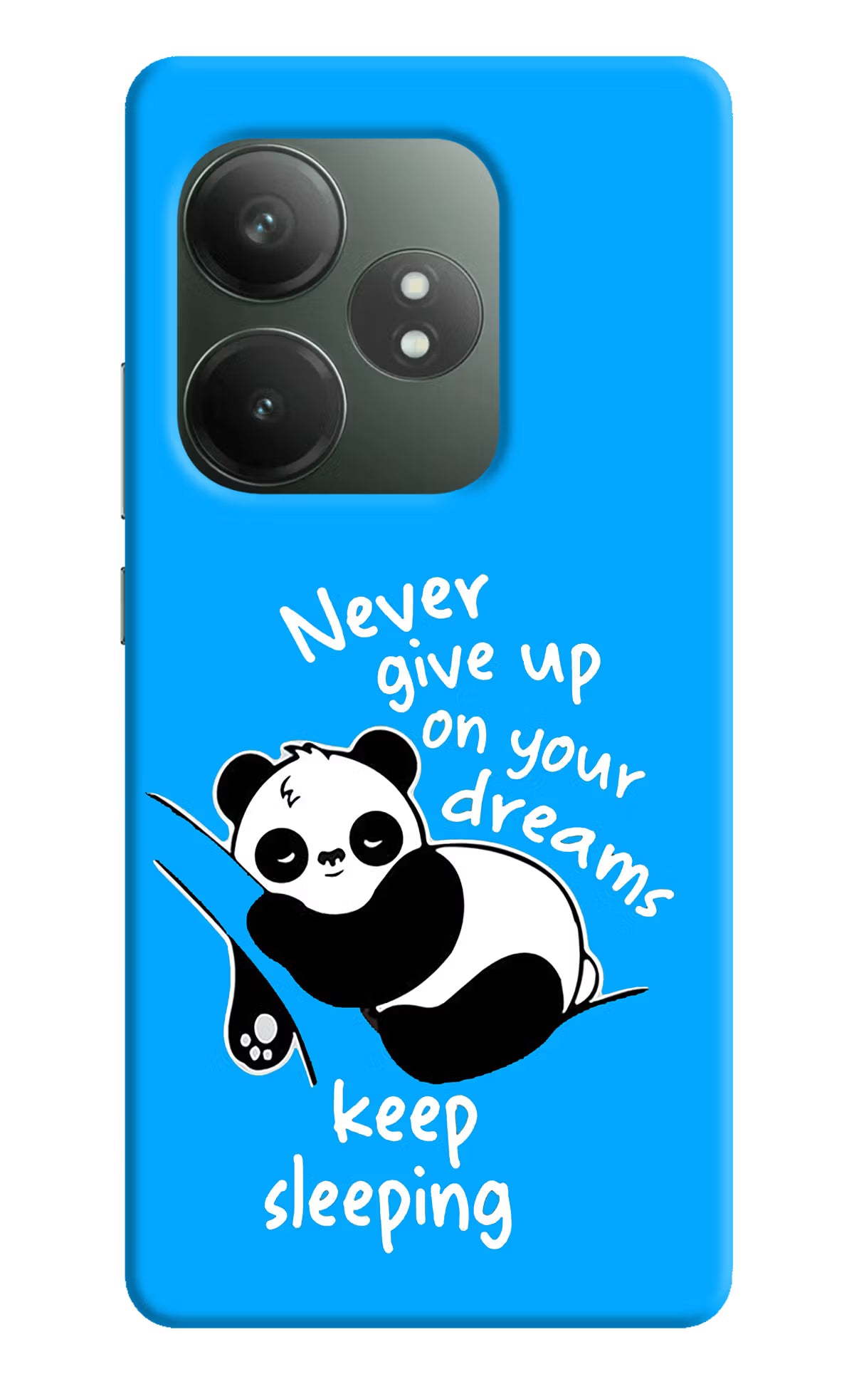 Keep Sleeping Realme GT 6T 5G Hard Case Back Cover by Casekaro