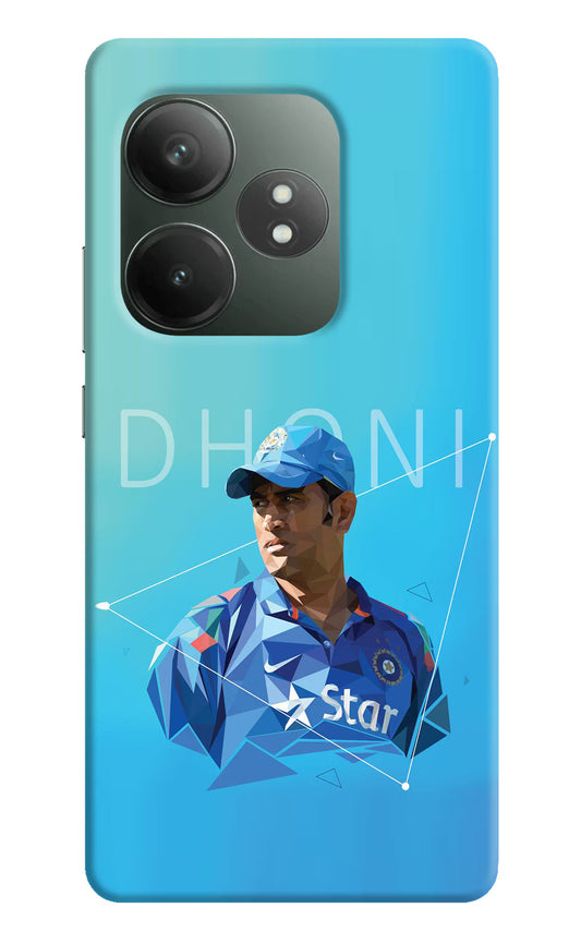 Dhoni Artwork Realme GT 6T 5G Hard Case Back Cover by Casekaro