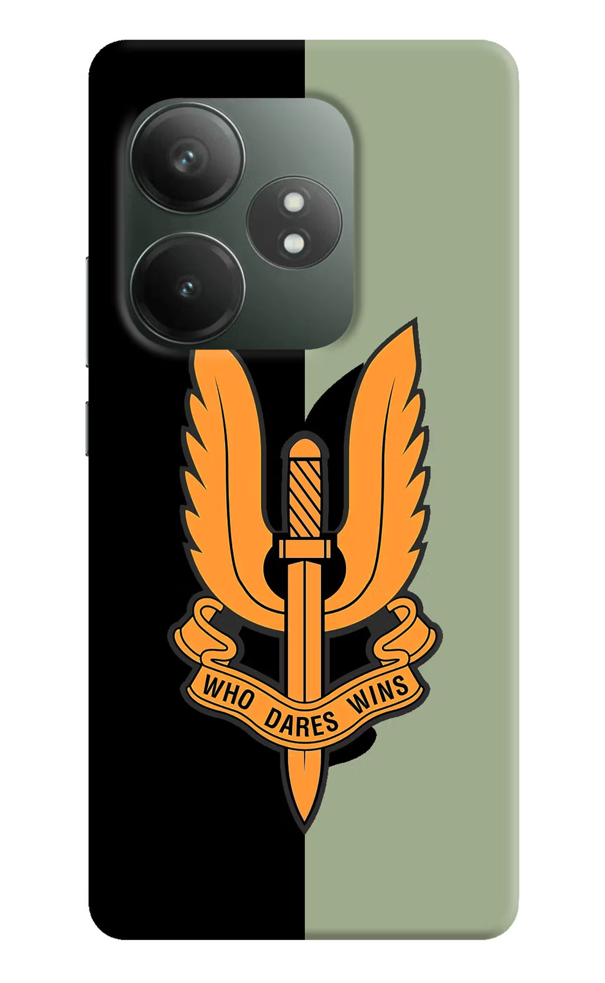 Balidan Logo Realme GT 6T 5G Hard Case Back Cover by Casekaro