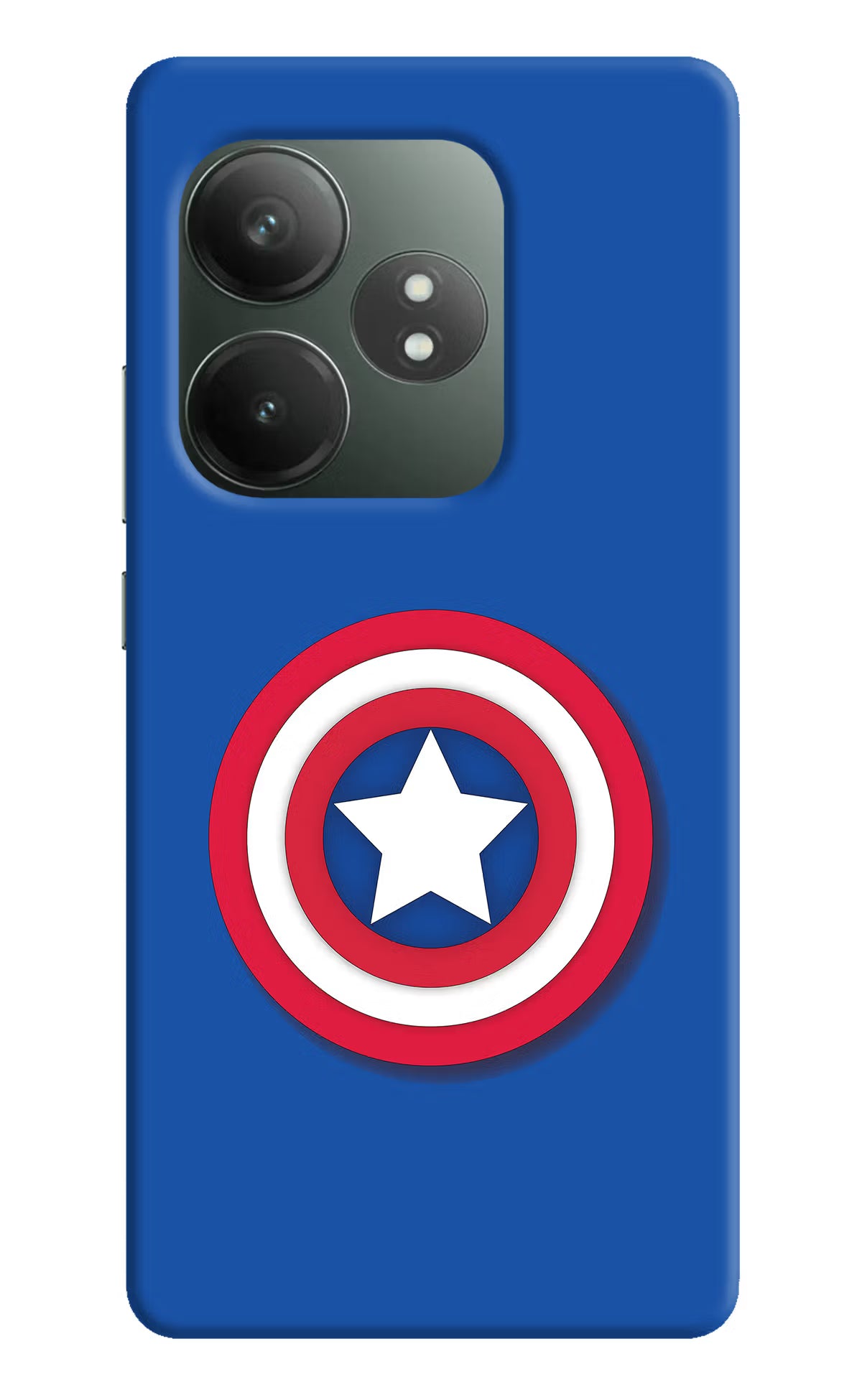 Shield Realme GT 6T 5G Hard Case Back Cover by Casekaro