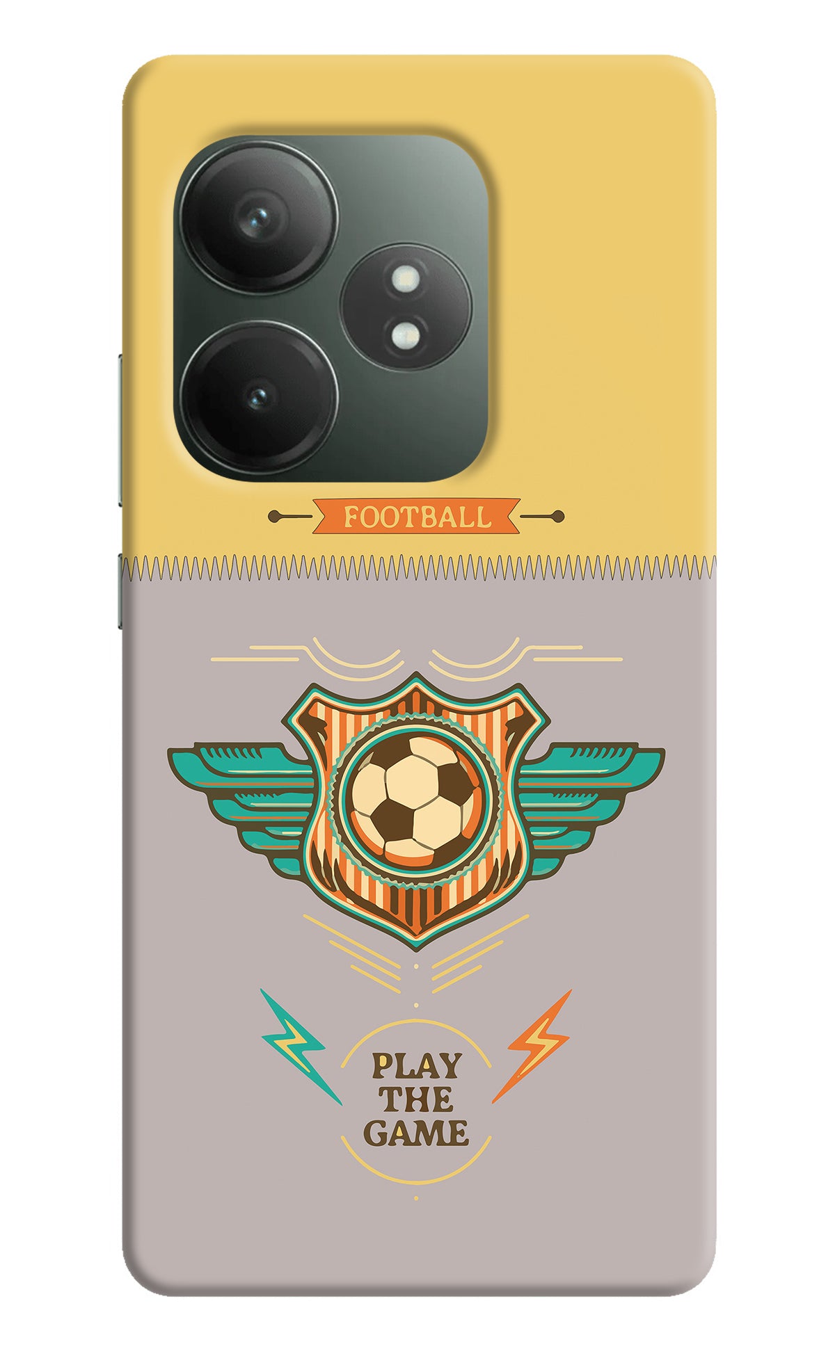 Football Realme GT 6T 5G Back Cover