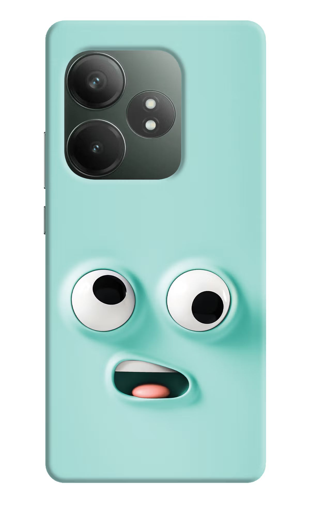 Funny Cartoon Realme GT 6T 5G Hard Case Back Cover by Casekaro