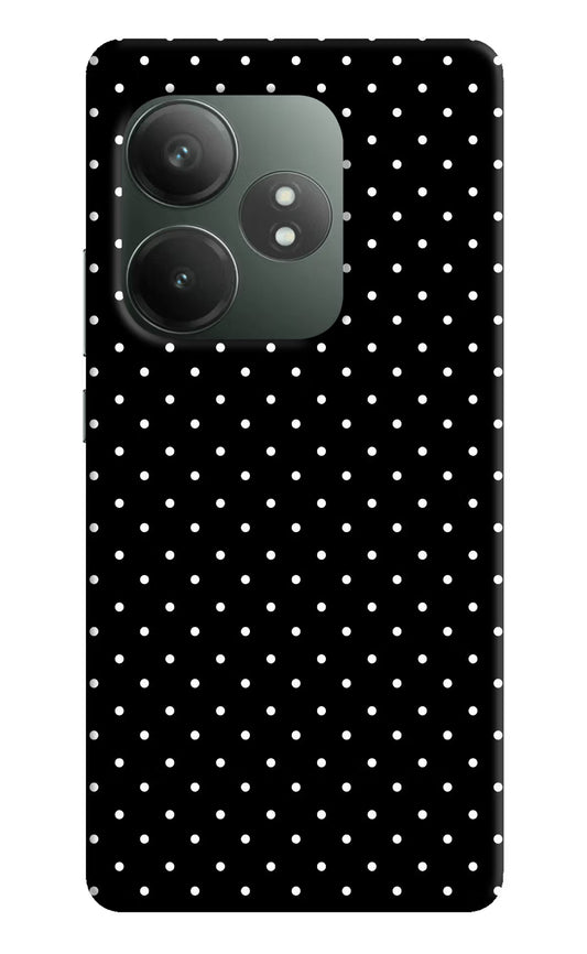 White Dots Realme GT 6T 5G Hard Case Back Cover by Casekaro