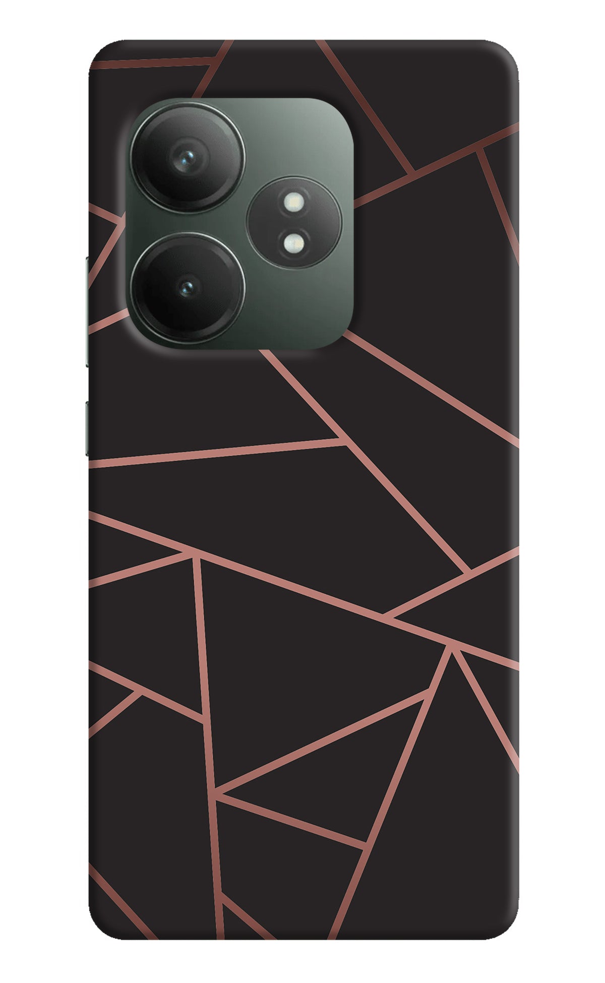 Geometric Pattern Realme GT 6T 5G Back Cover