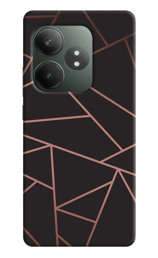 Geometric Pattern Realme GT 6T 5G Hard Case Back Cover by Casekaro