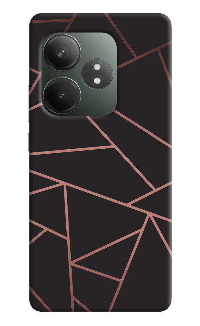Geometric Pattern Realme GT 6T 5G Hard Case Back Cover by Casekaro