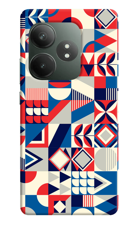 Colorful Pattern Realme GT 6T 5G Back Cover