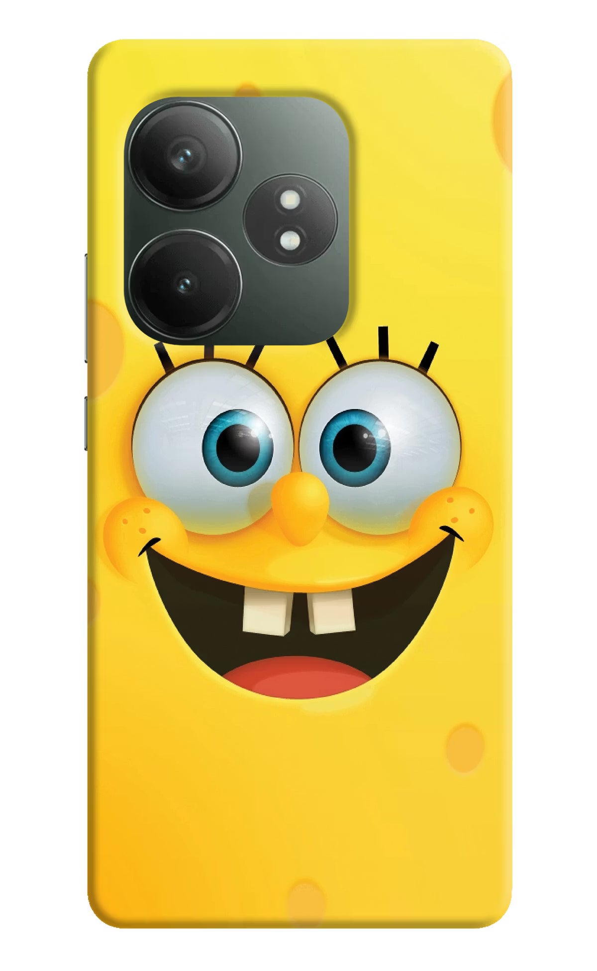 Sponge 1 Realme GT 6T 5G Hard Case Back Cover by Casekaro