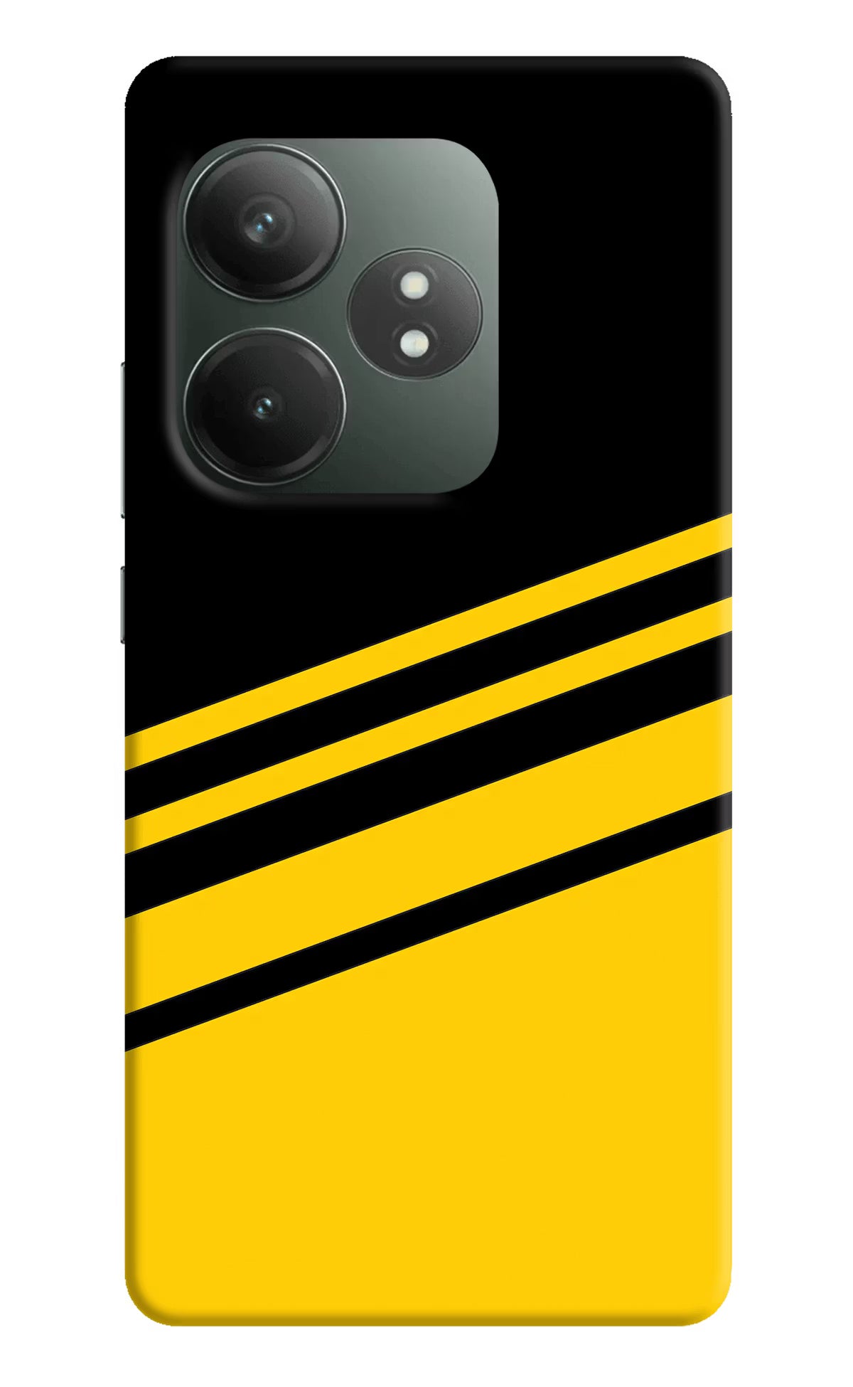 Yellow Shades Realme GT 6T 5G Hard Case Back Cover by Casekaro