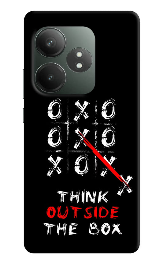 Think out of the BOX Realme GT 6T 5G Hard Case Back Cover by Casekaro
