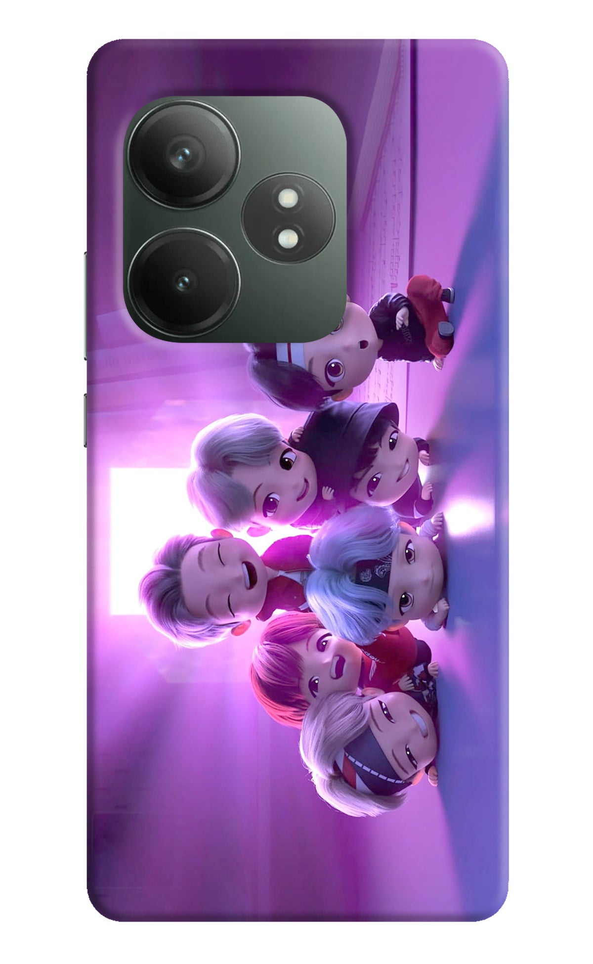 BTS Chibi Realme GT 6T 5G Back Cover