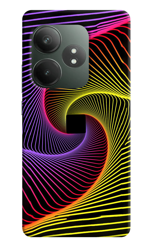 Colorful Strings Realme GT 6T 5G Back Cover