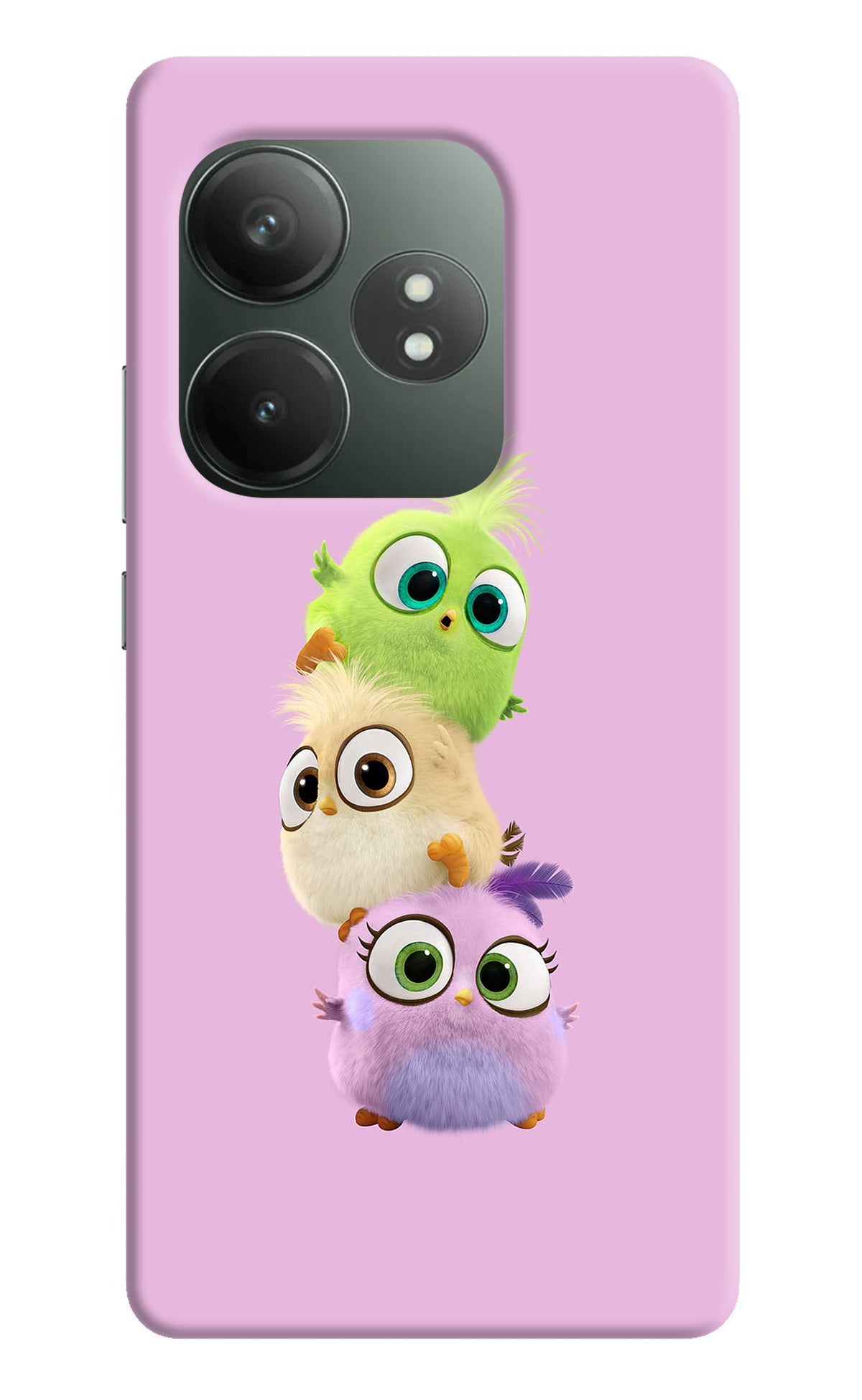 Cute Little Birds Realme GT 6T 5G Back Cover