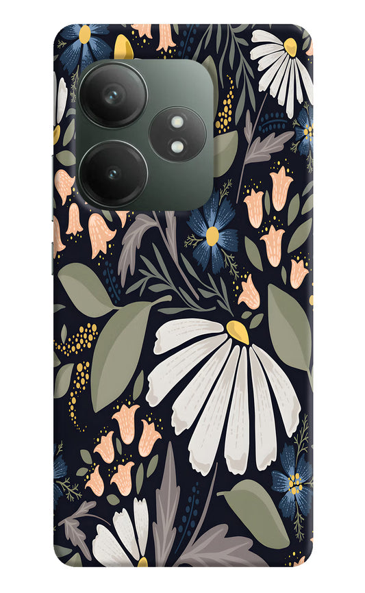 Flowers Art Realme GT 6T 5G Hard Case Back Cover by Casekaro