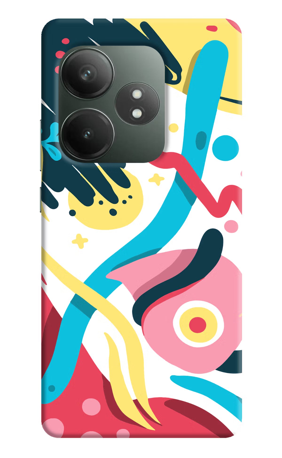 Trippy Realme GT 6T 5G Hard Case Back Cover by Casekaro