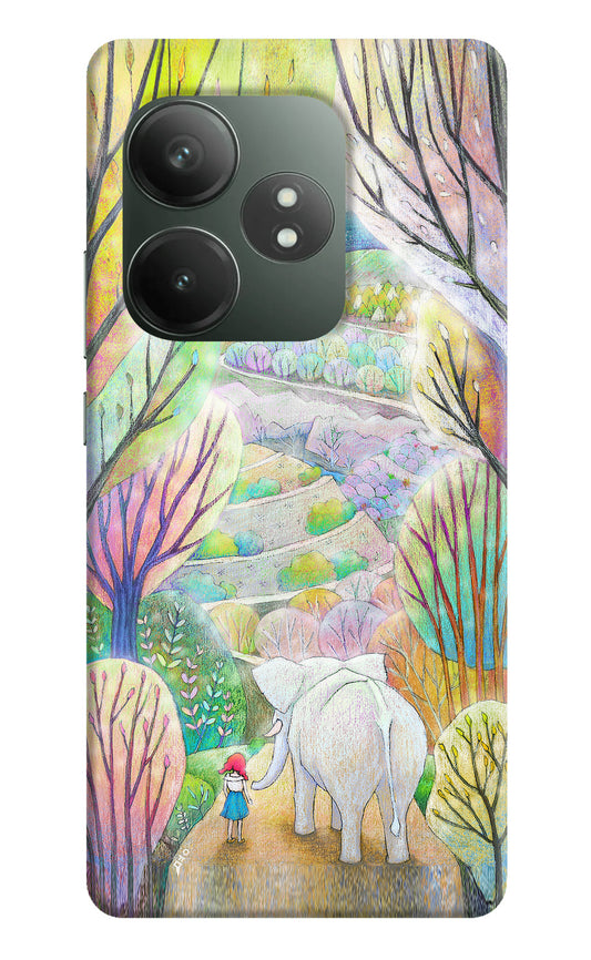 Nature Painting Realme GT 6T 5G Back Cover