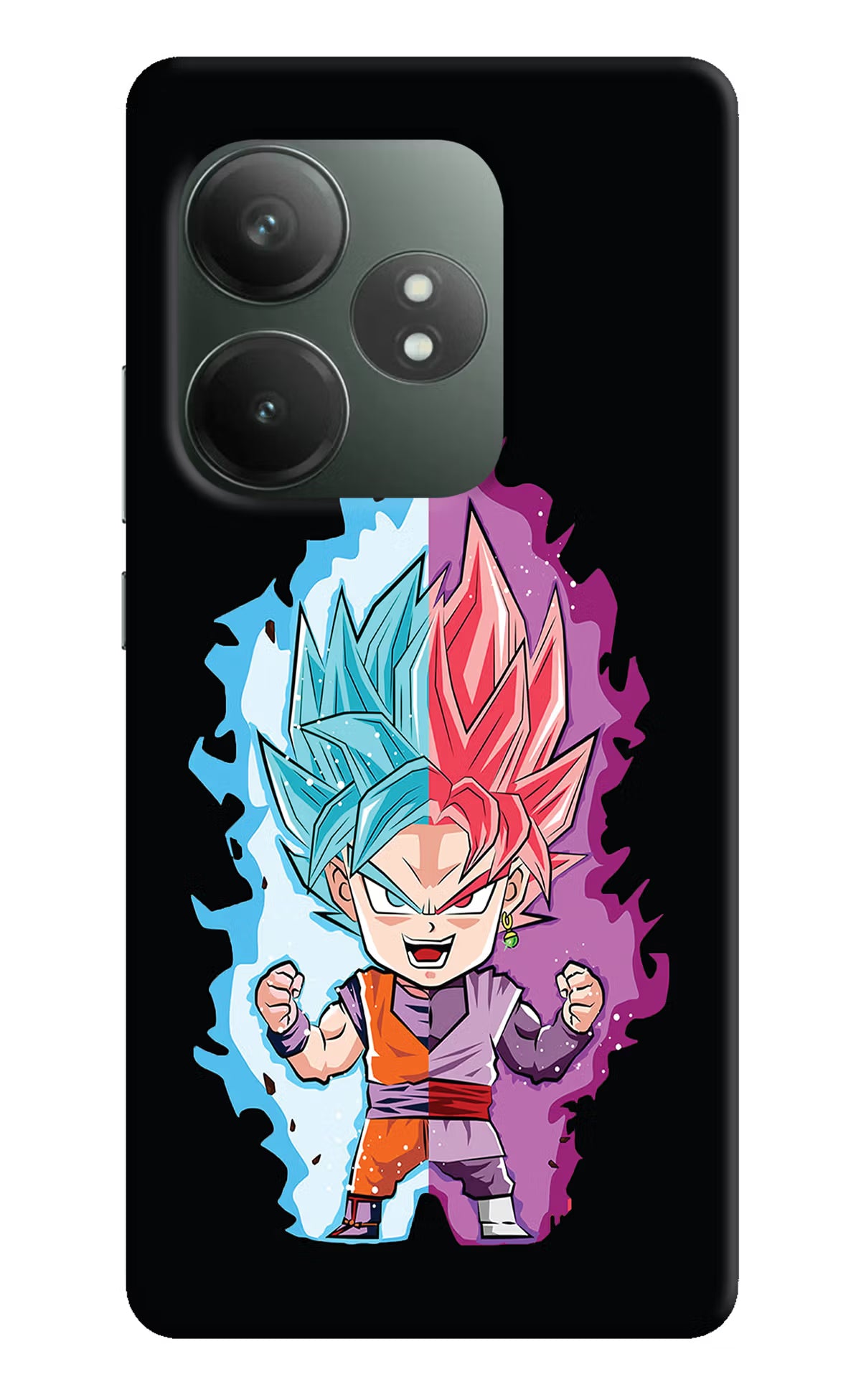 Chota Goku Realme GT 6T 5G Hard Case Back Cover by Casekaro