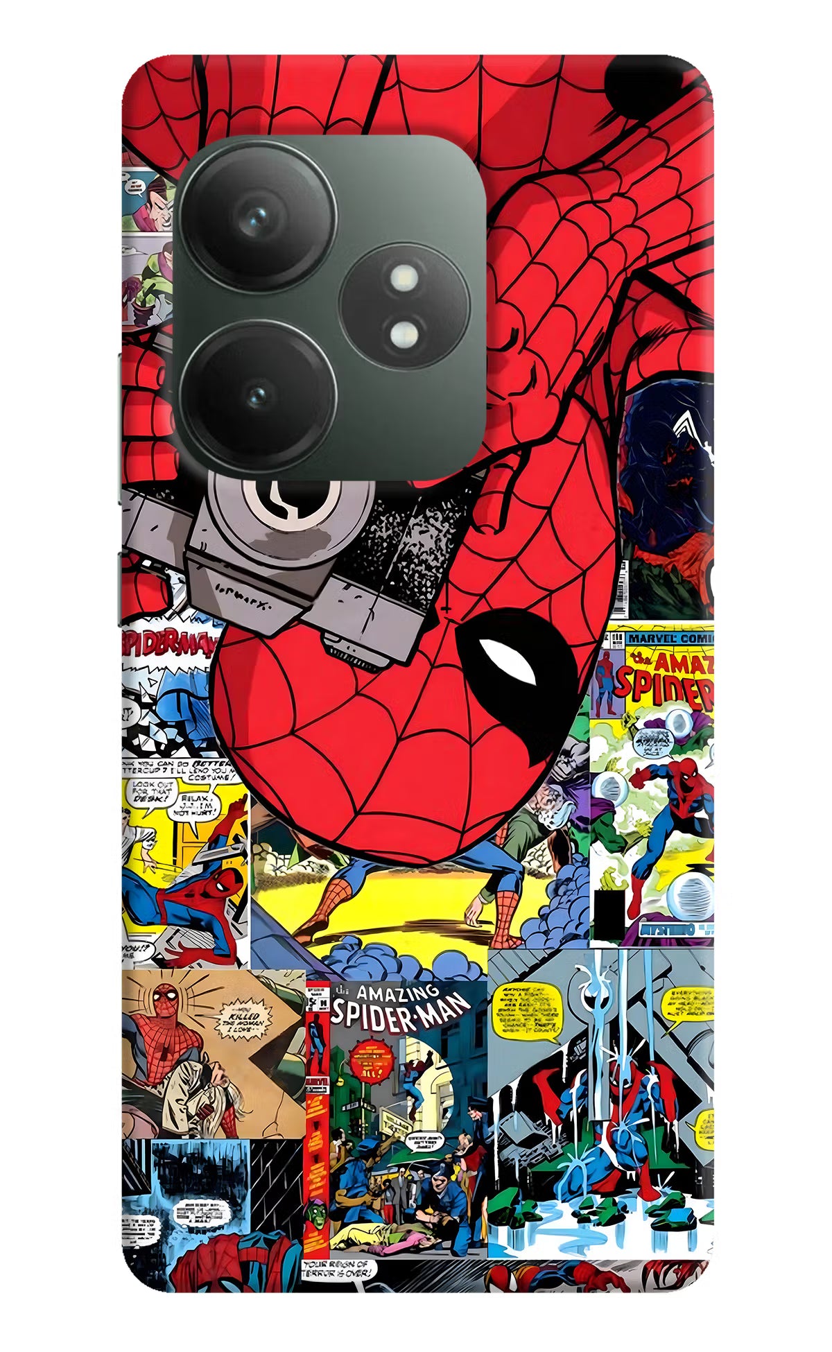 Spider Man Realme GT 6T 5G Hard Case Back Cover by Casekaro