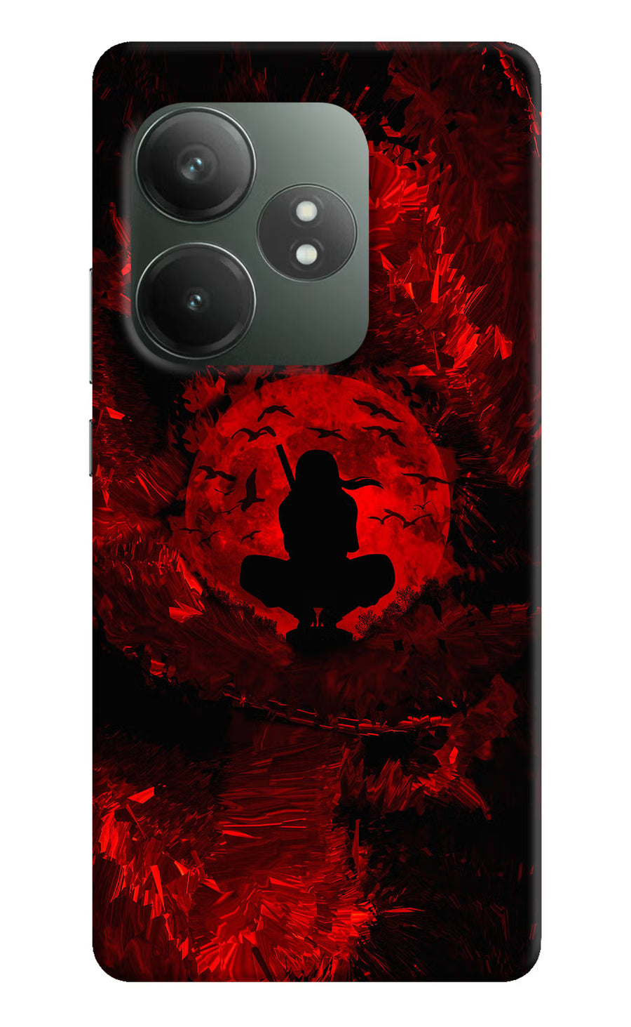 Itachi Uchiha Realme GT 6T 5G Back Cover, Hard case