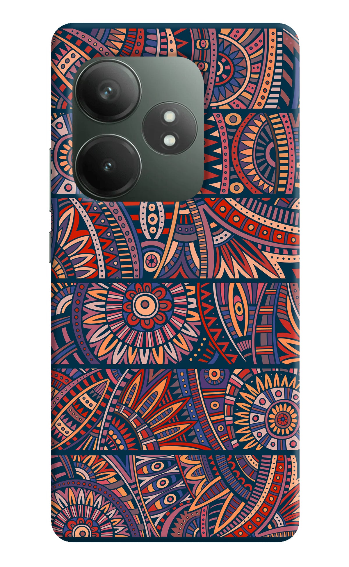 African Culture Design Realme GT 6T 5G Back Cover