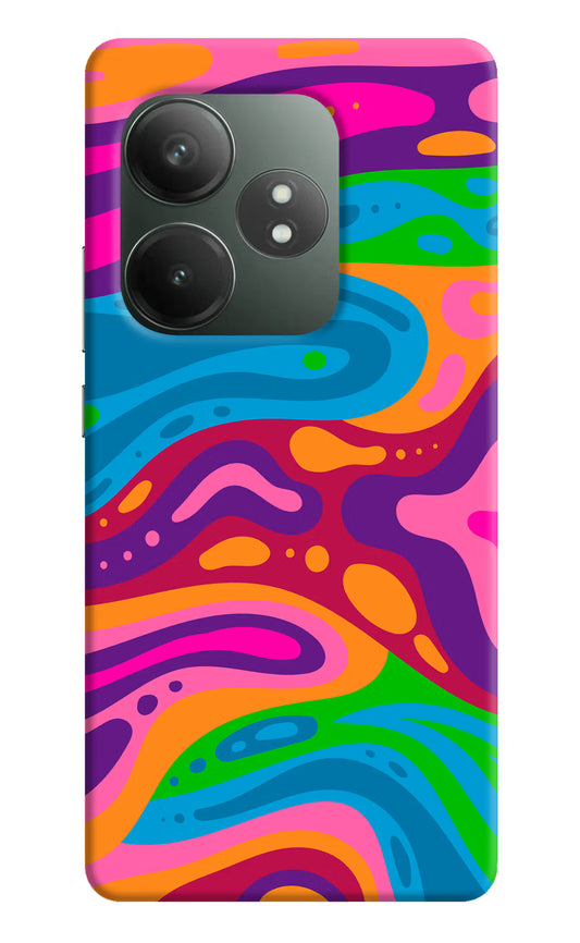 Trippy Pattern Realme GT 6T 5G Hard Case Back Cover by Casekaro