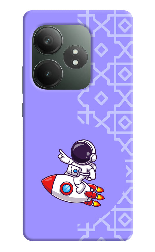 Cute Astronaut Realme GT 6T 5G Hard Case Back Cover by Casekaro