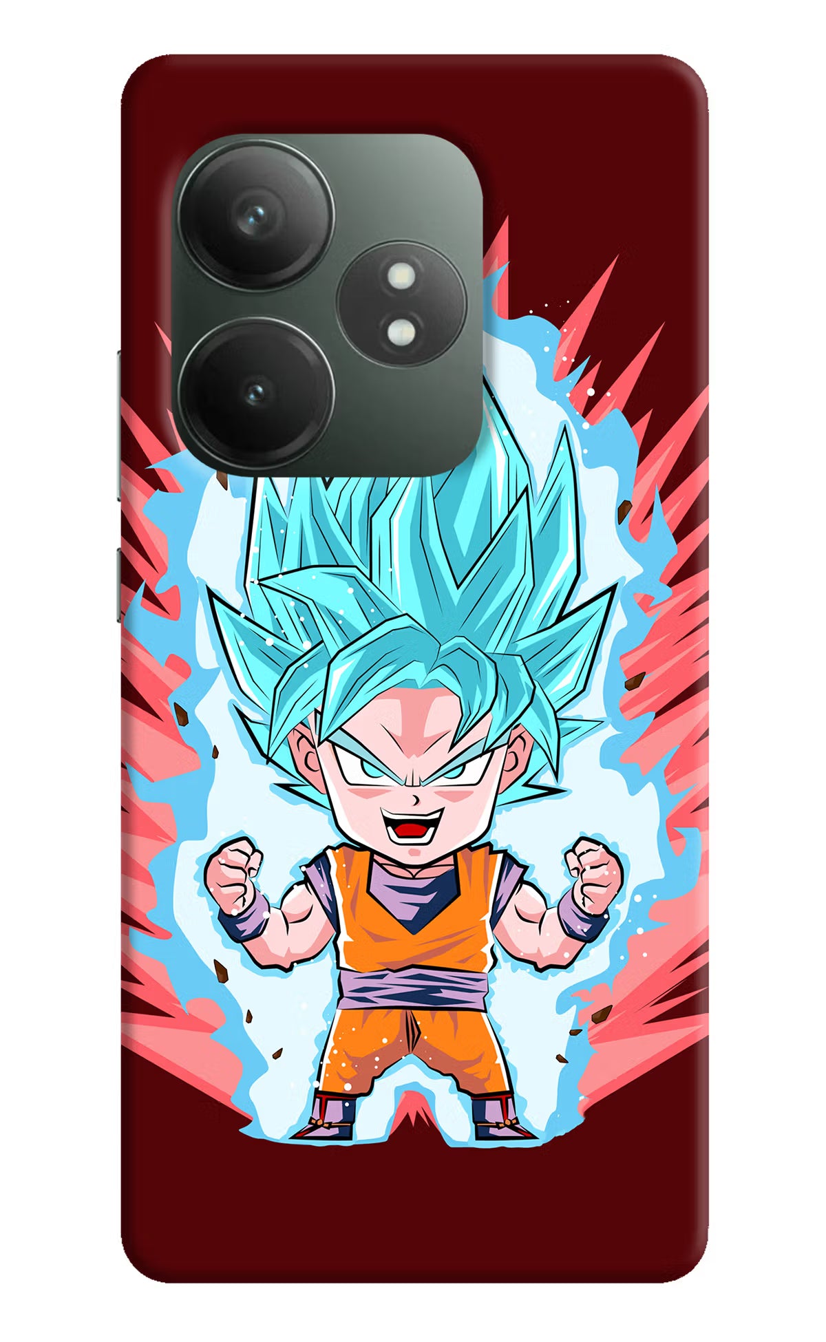 Goku Little Realme GT 6T 5G Hard Case Back Cover by Casekaro