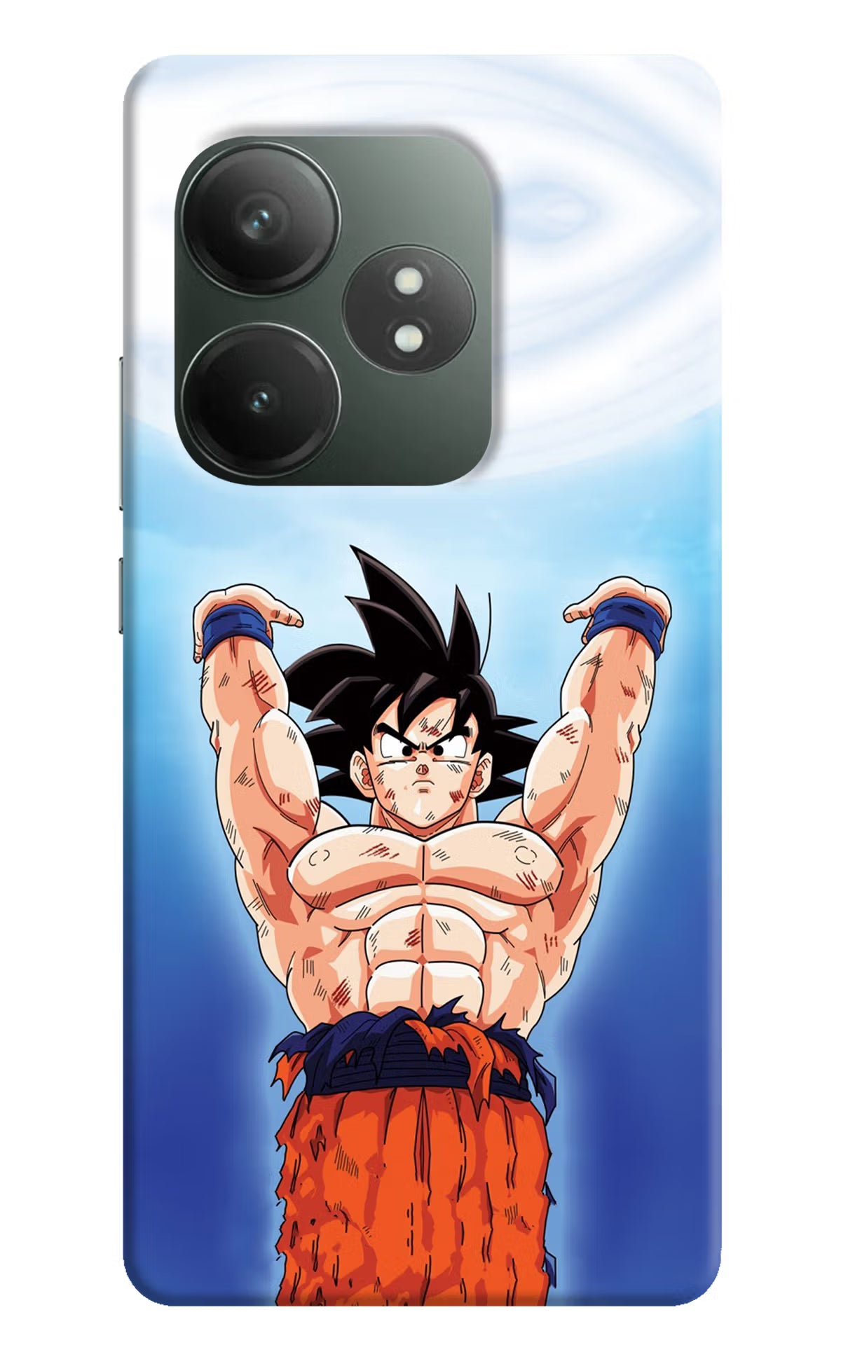 Goku Power Realme GT 6T 5G Hard Case Back Cover by Casekaro