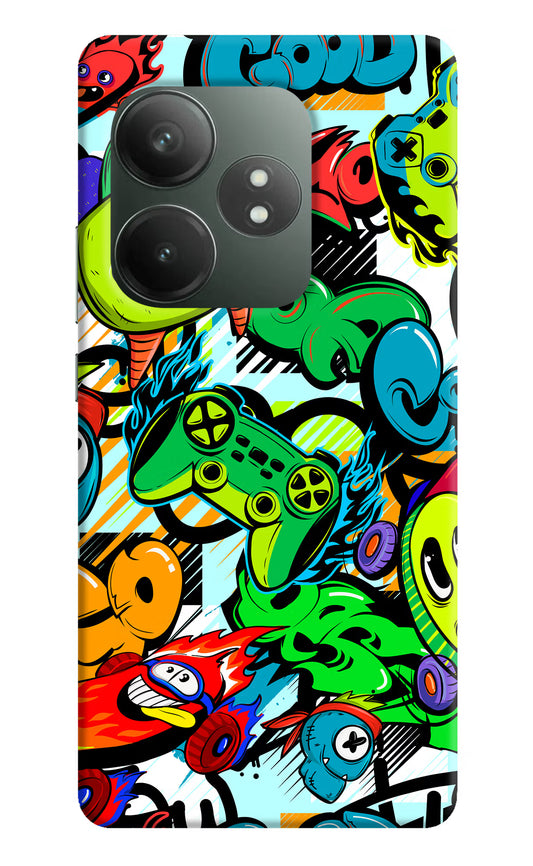 Game Doodle Realme GT 6T 5G Hard Case Back Cover by Casekaro