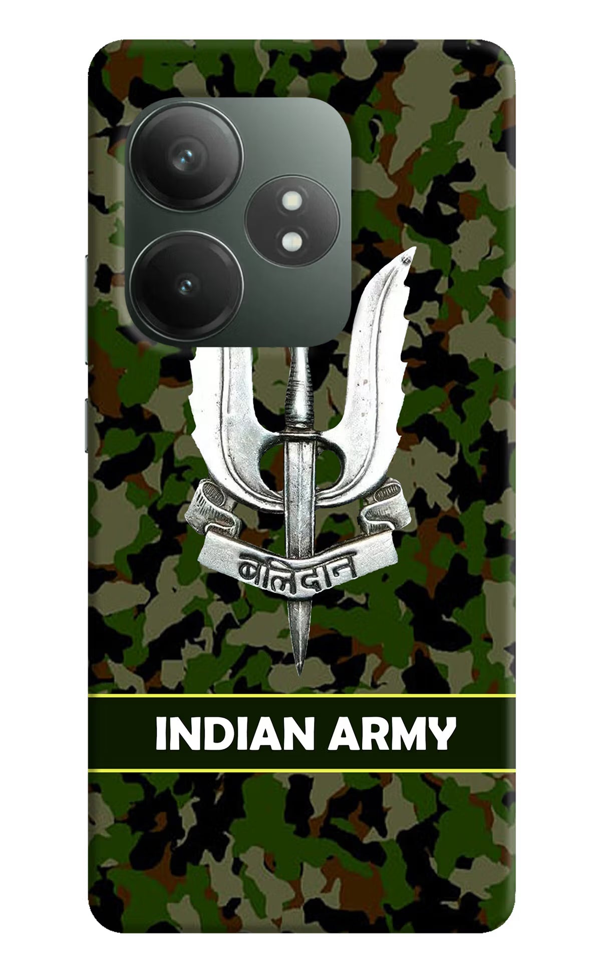 Balidan Indian Logo Realme GT 6T 5G Hard Case Back Cover by Casekaro