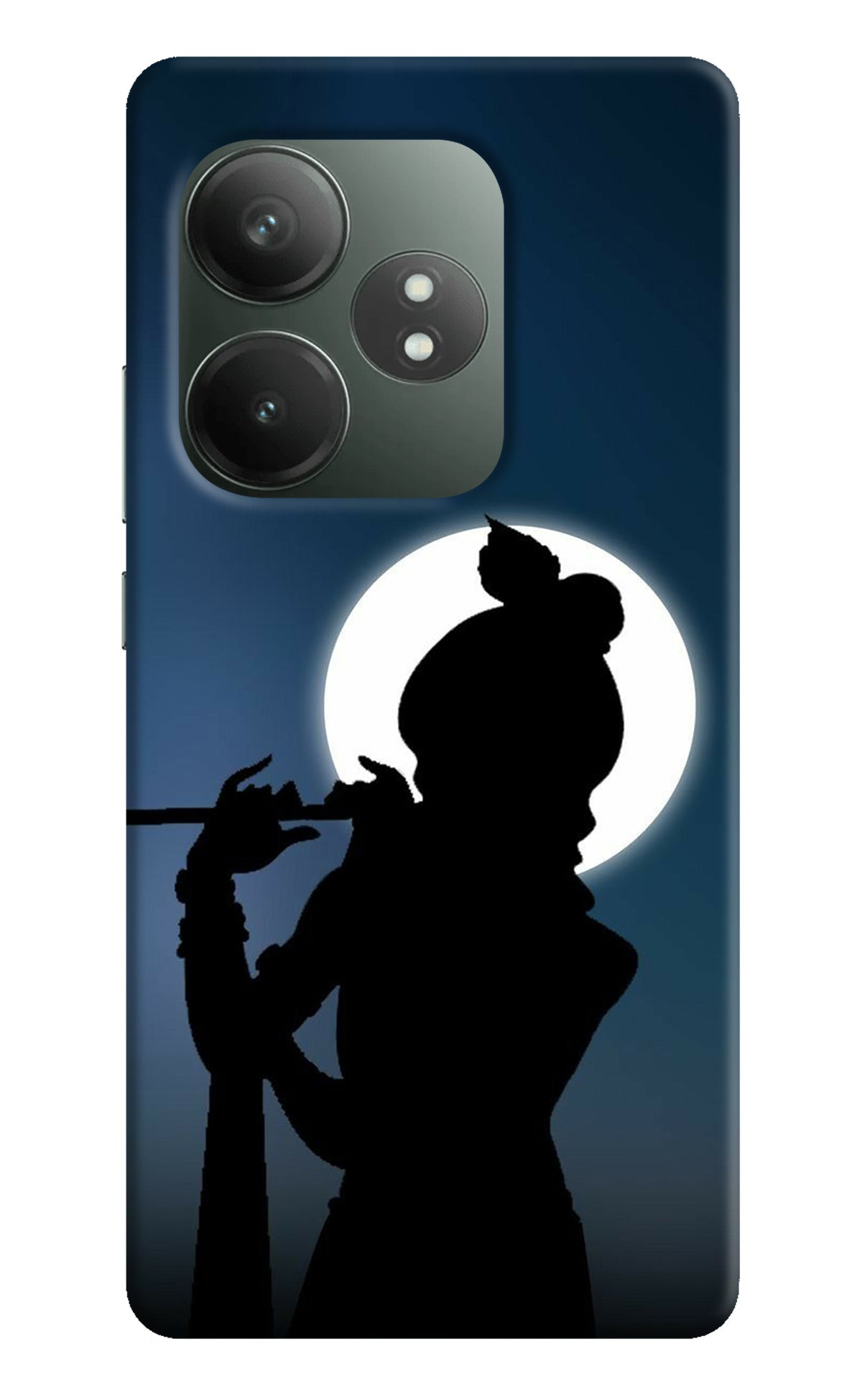 Shri Krishna Silhouette Realme GT 6T 5G Back Cover