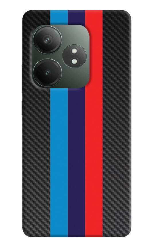 BMW Stripes Pattern Realme GT 6T 5G Hard Case Back Cover by Casekaro