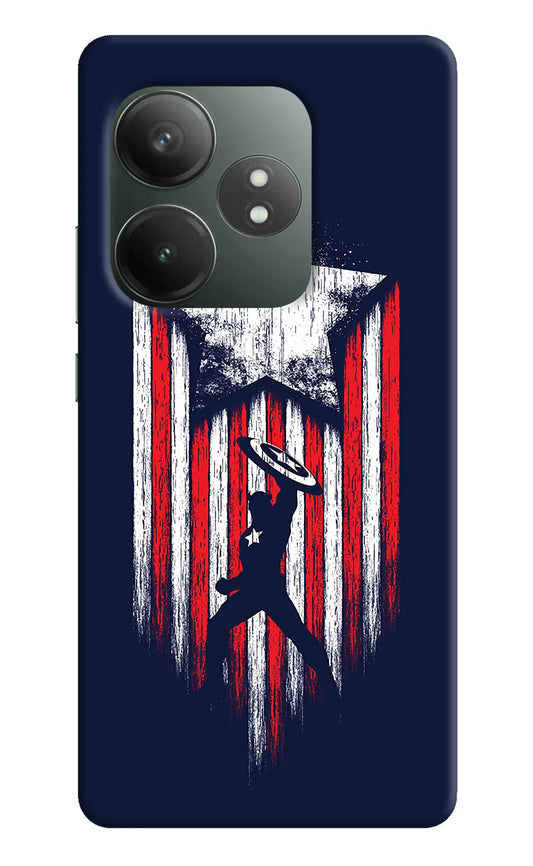 Captain America Marvel Art Realme GT 6T 5G Hard Case Back Cover by Casekaro