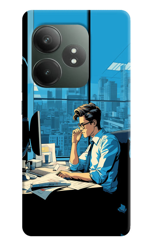 Focused Hustler (AI Generated) Realme GT 6T 5G Hard Case Back Cover by Casekaro