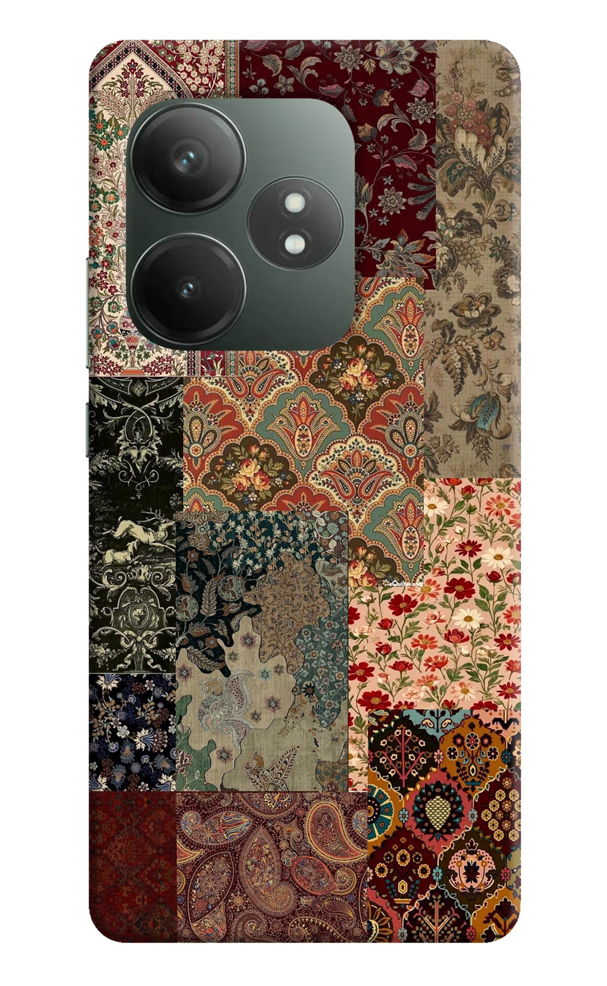 Desi Print Realme GT 6T 5G Hard Case Back Cover by Casekaro