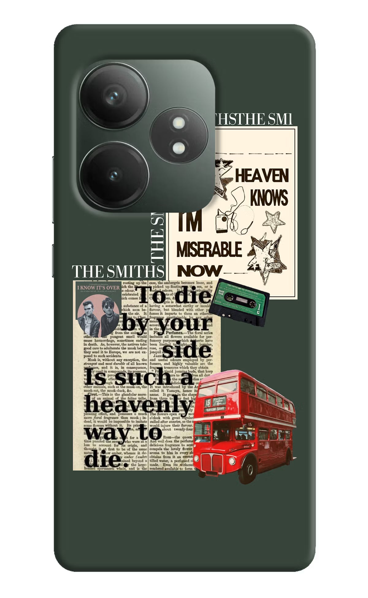 The Smiths Realme GT 6T 5G Hard Case Back Cover by Casekaro