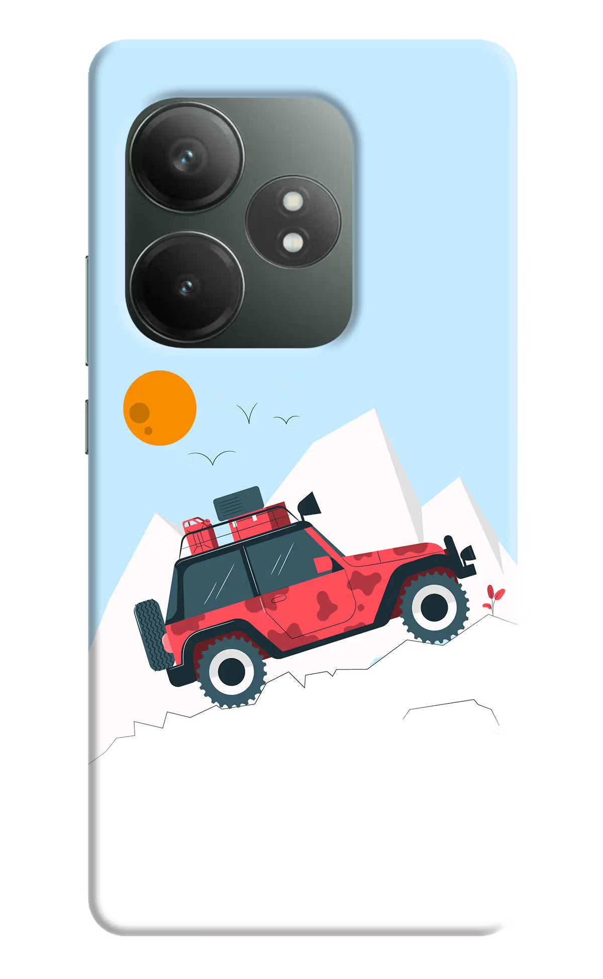 Mountain Trail Beast Realme GT 6T 5G Hard Case Back Cover by Casekaro