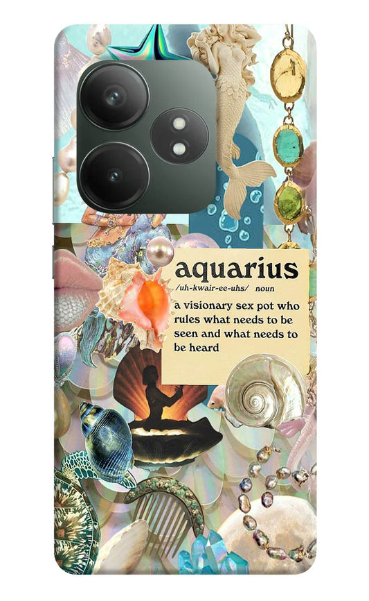 Aquarius Zodiac Realme GT 6T 5G Hard Case Back Cover by Casekaro