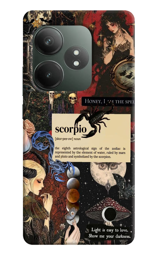 Scorpio Zodiac Realme GT 6T 5G Hard Case Back Cover by Casekaro