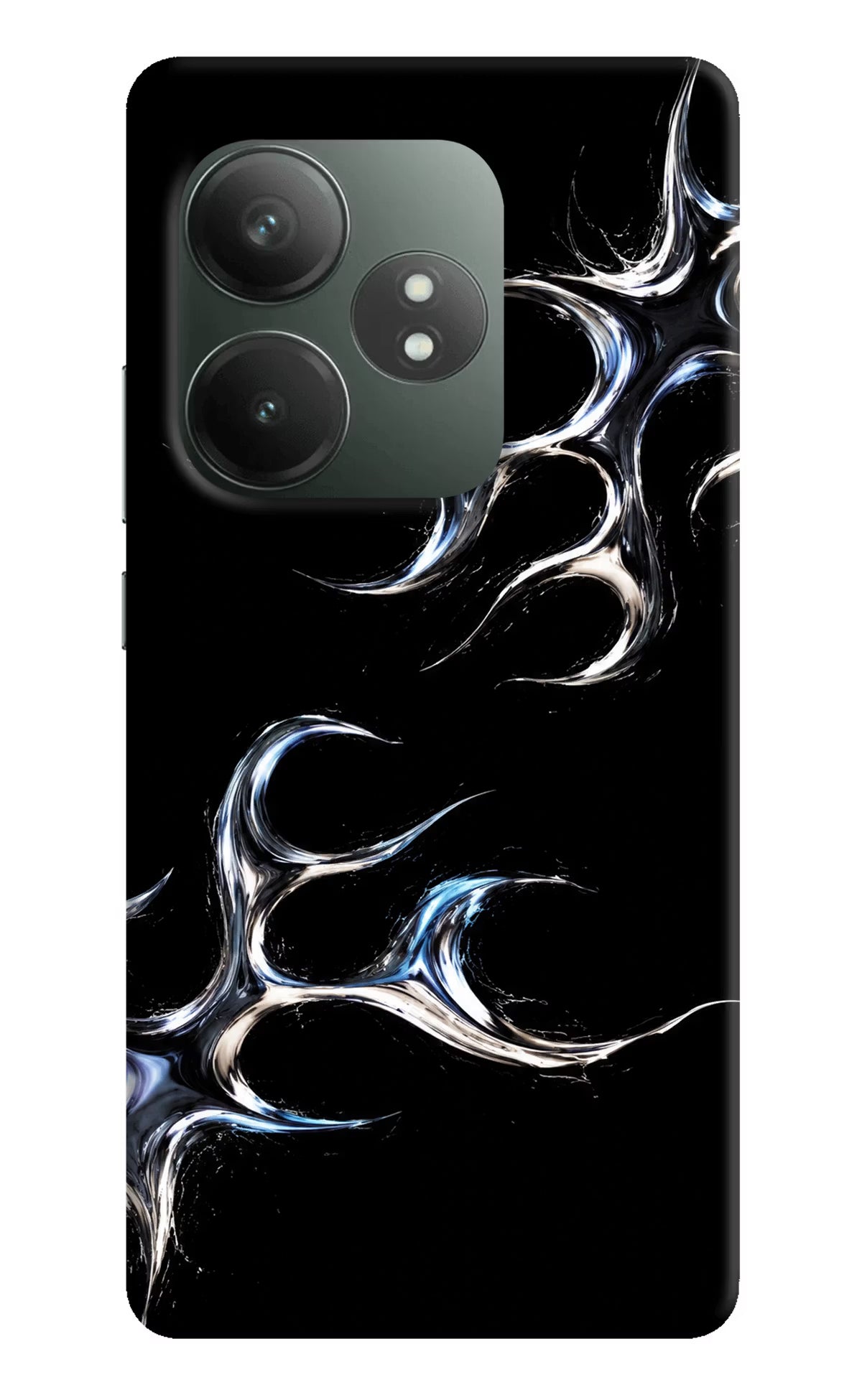 Chrome Tribal Realme GT 6T 5G Hard Case Back Cover by Casekaro