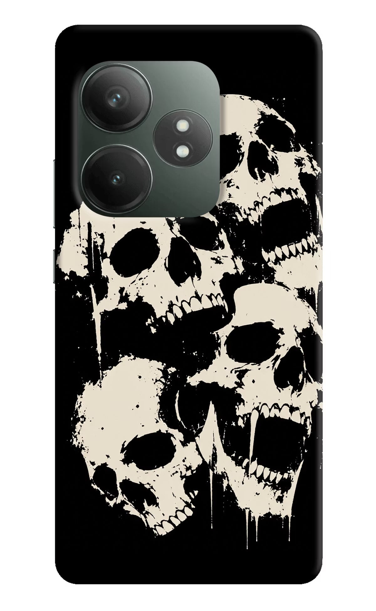 Dead Stack Realme GT 6T 5G Hard Case Back Cover by Casekaro