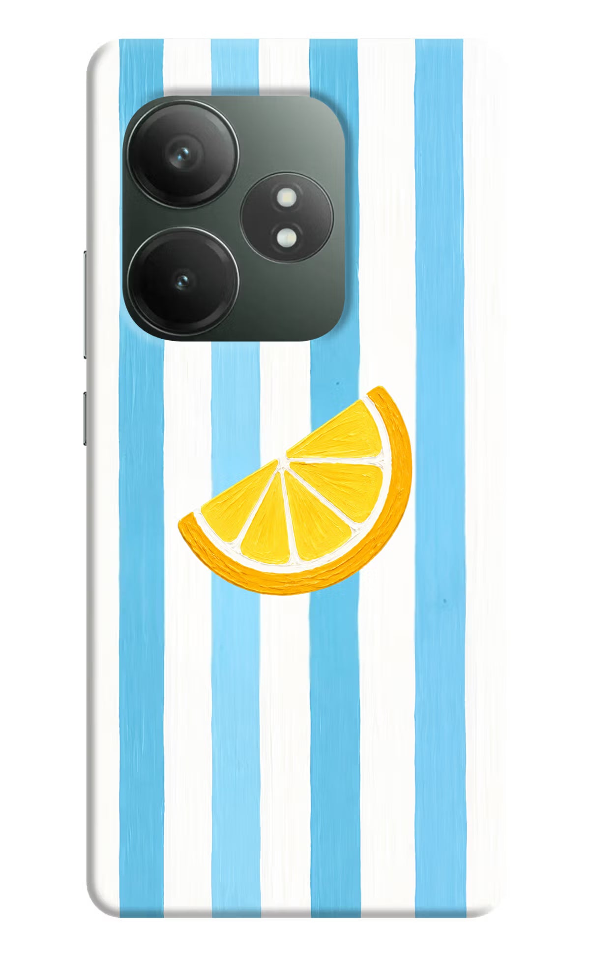 Summer Lemon Realme GT 6T 5G Hard Case Back Cover by Casekaro