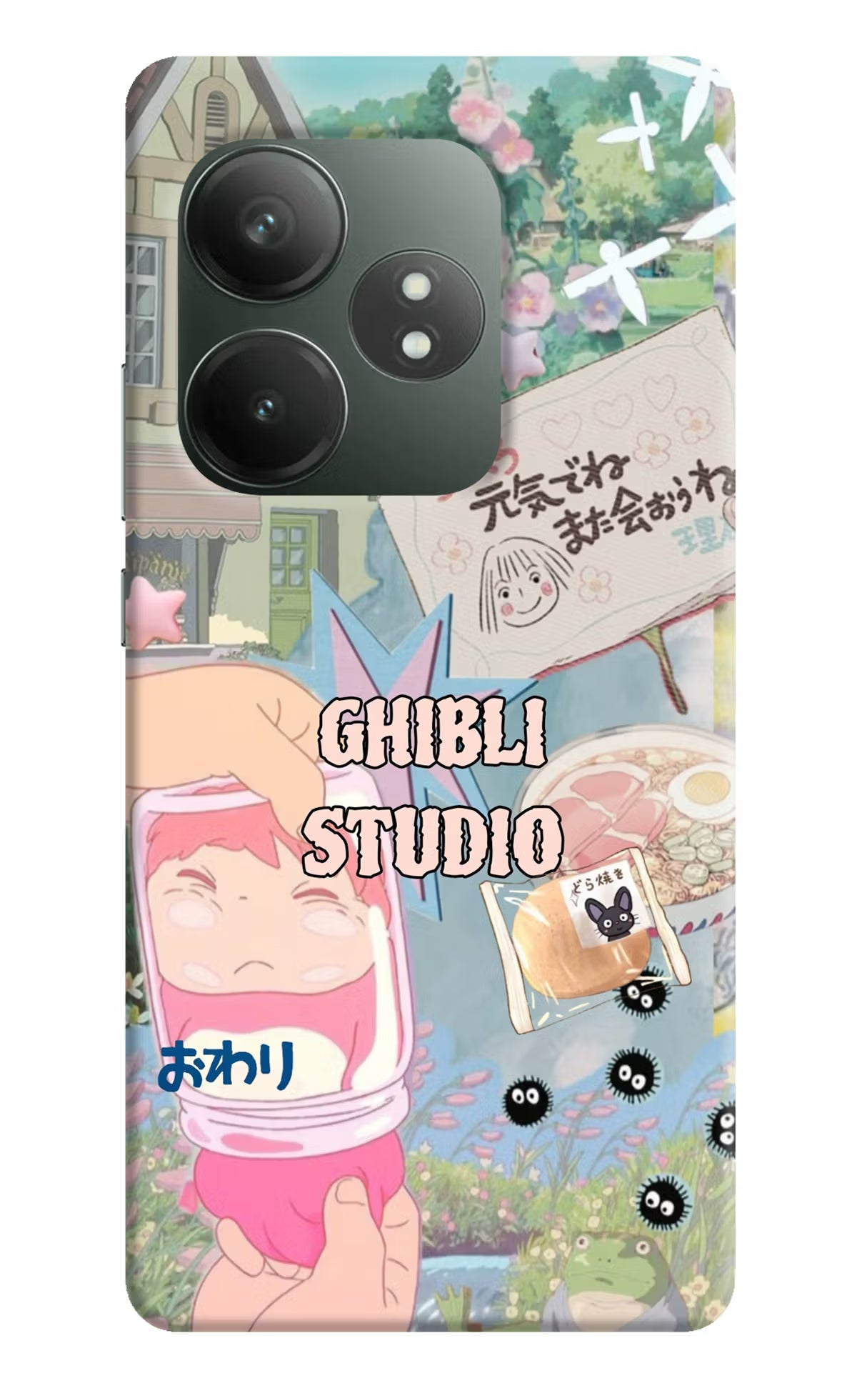 Studio Ghibli Realme GT 6T 5G Back Cover