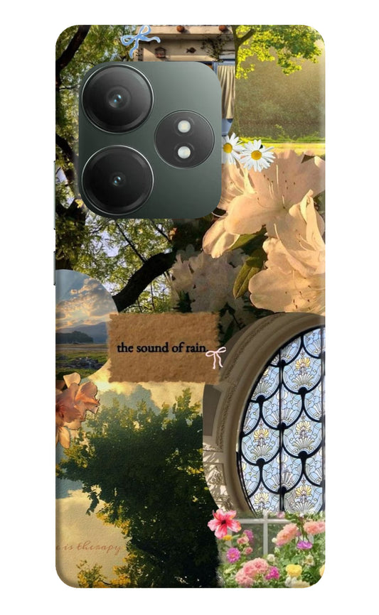 Rain Realme GT 6T 5G Hard Case Back Cover by Casekaro