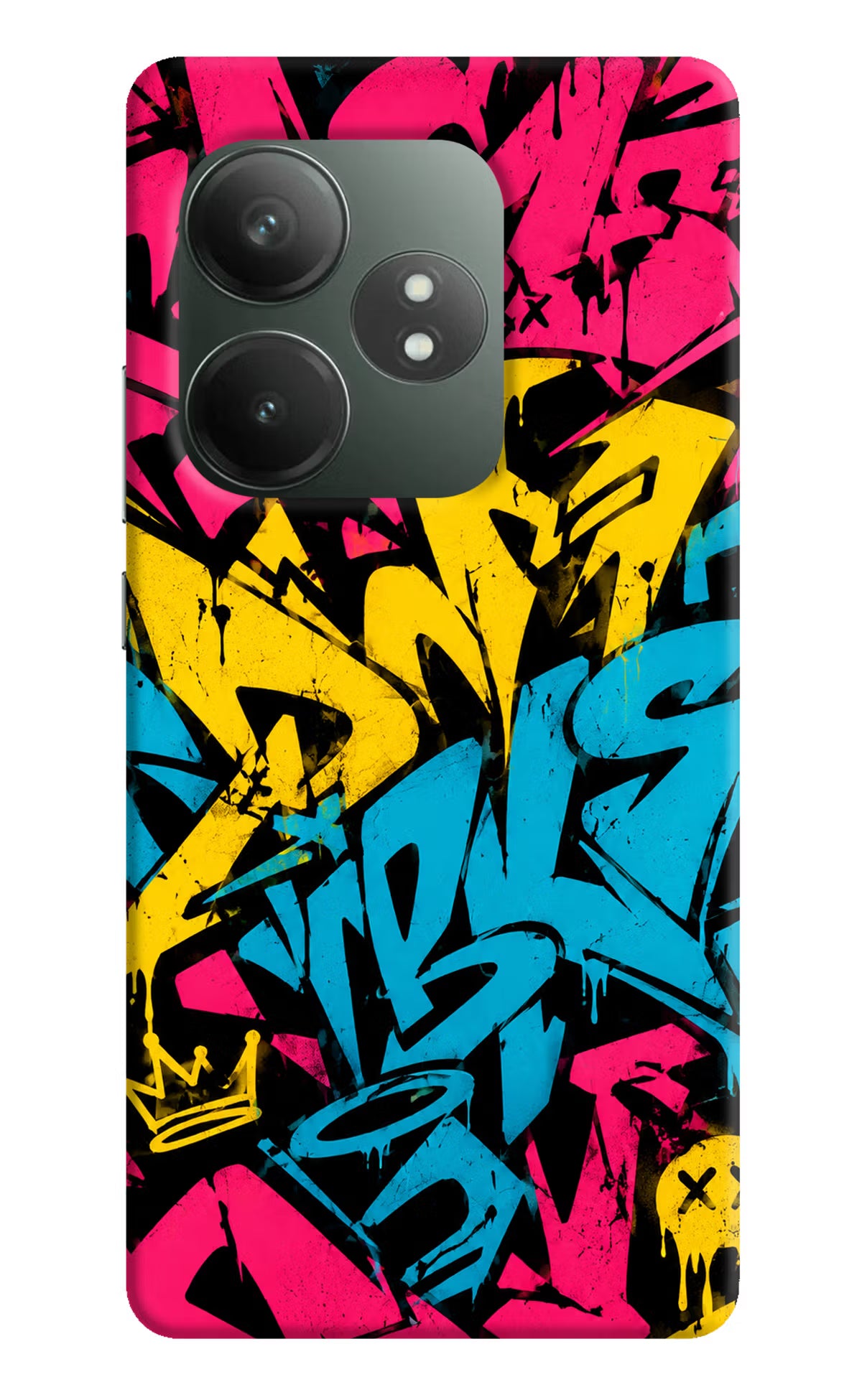 Graffiti Vibe Realme GT 6T 5G Back Cover