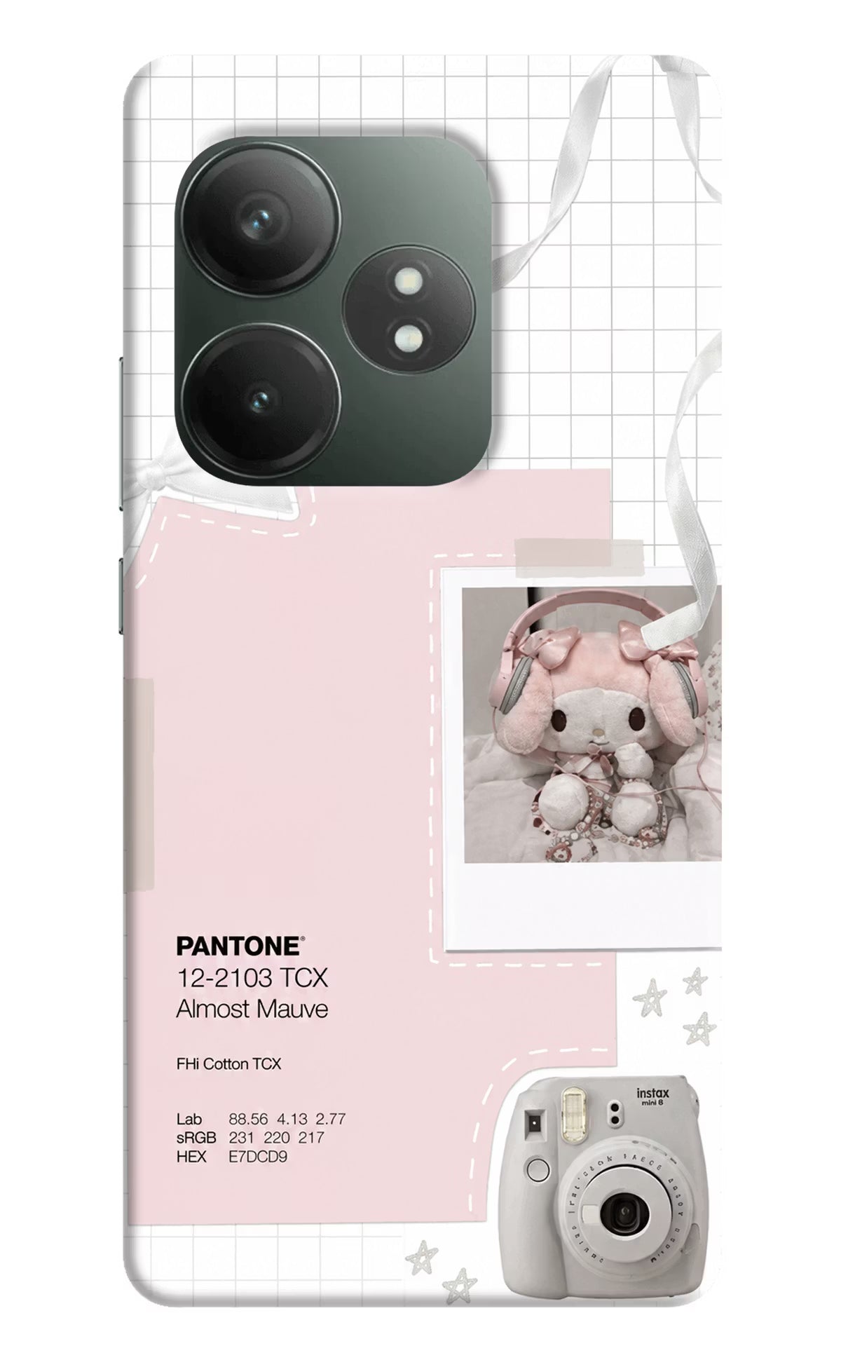 Pantone Asthetic Realme GT 6T 5G Back Cover