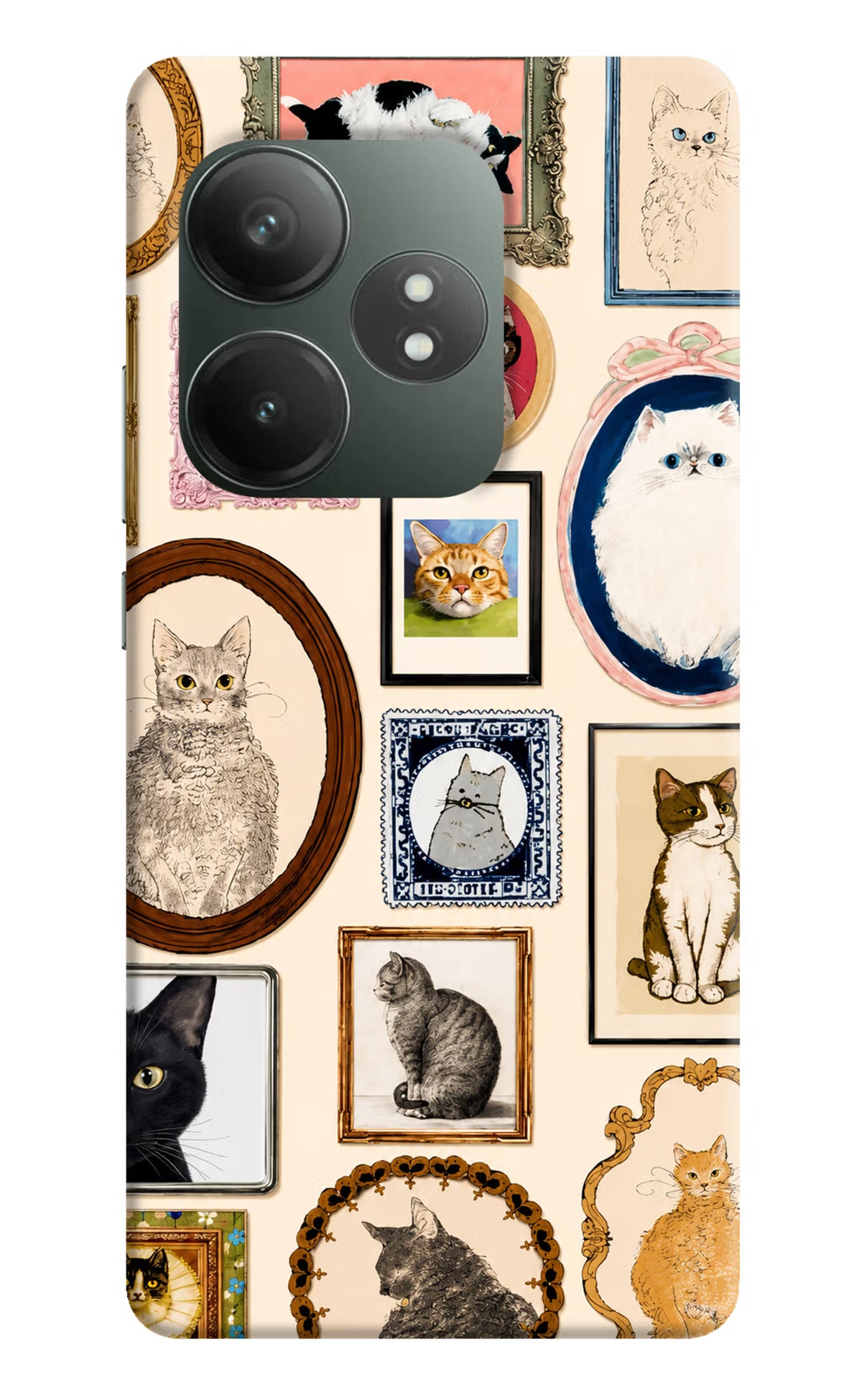 Mirror Cats Realme GT 6T 5G Back Cover