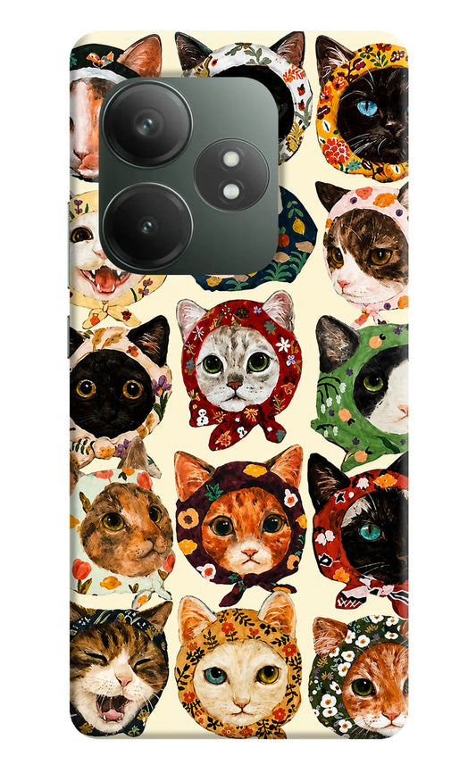 Cool Cat Realme GT 6T 5G Hard Case Back Cover by Casekaro