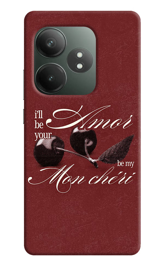 Velvet Cherry Realme GT 6T 5G Hard Case Back Cover by Casekaro