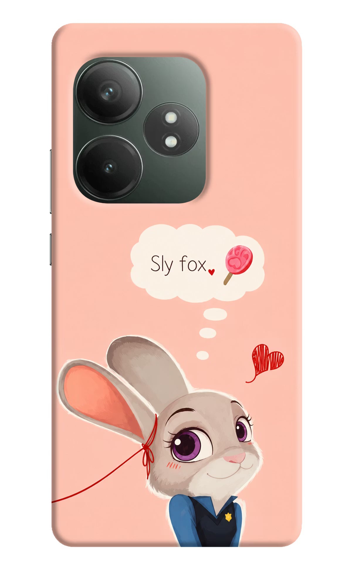 Judy Charm Realme GT 6T 5G Back Cover